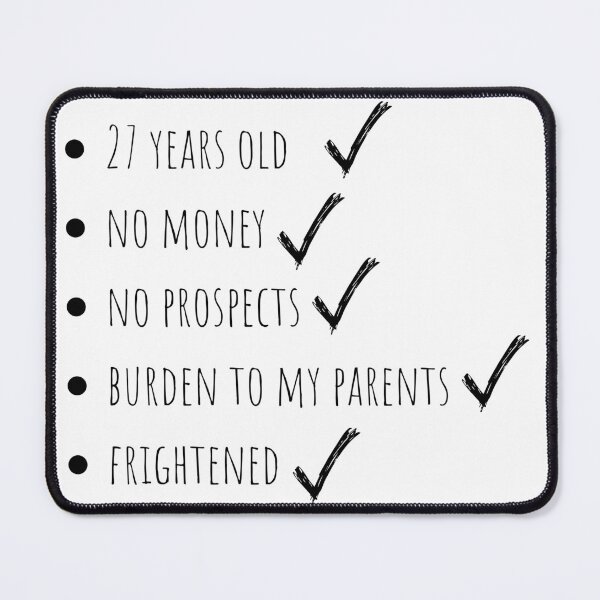 Item preview, I'm 27 years old designed and sold by geekboutik.