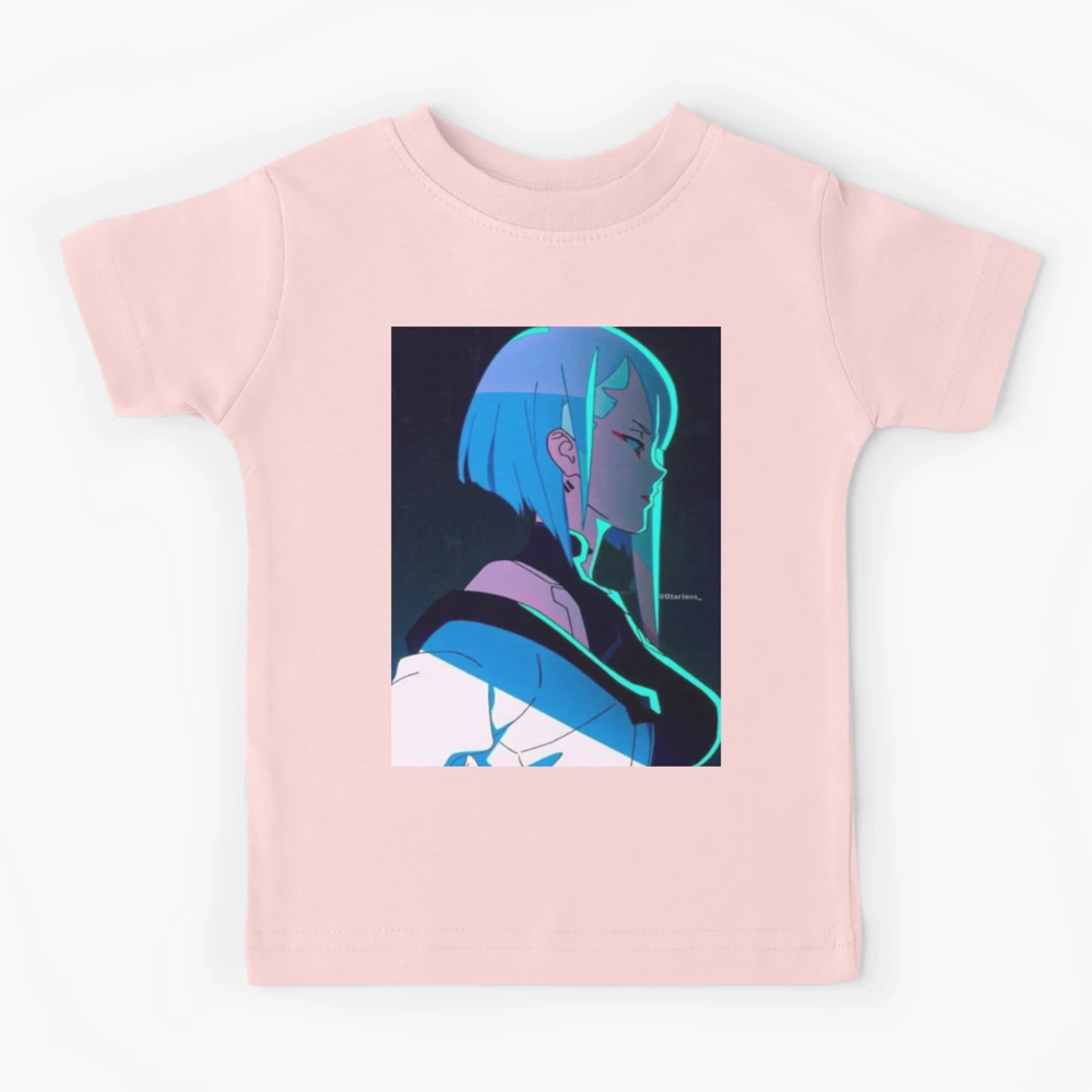 Cyberpunk Edgerunners - David neon light | Kids T-Shirt