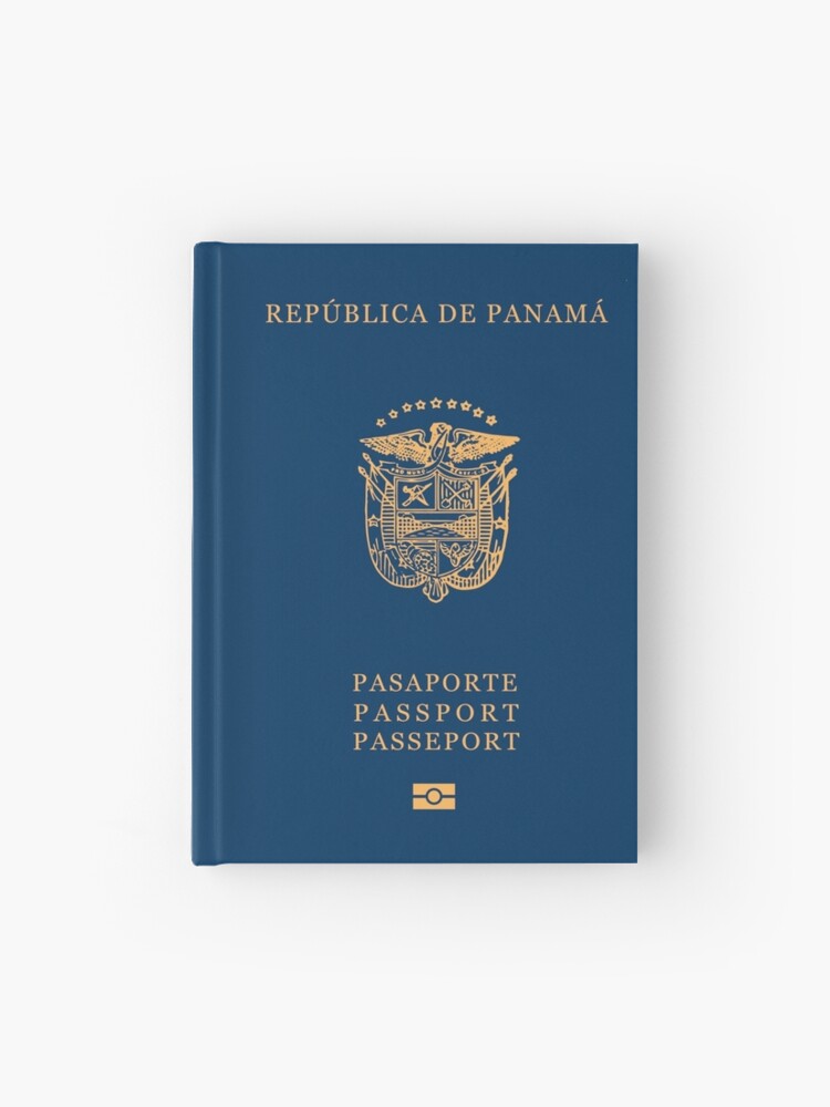 Passport Cover in Panama in navy