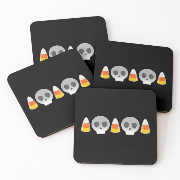 Item preview, skull and candy corn designed and sold by jazzydevil.