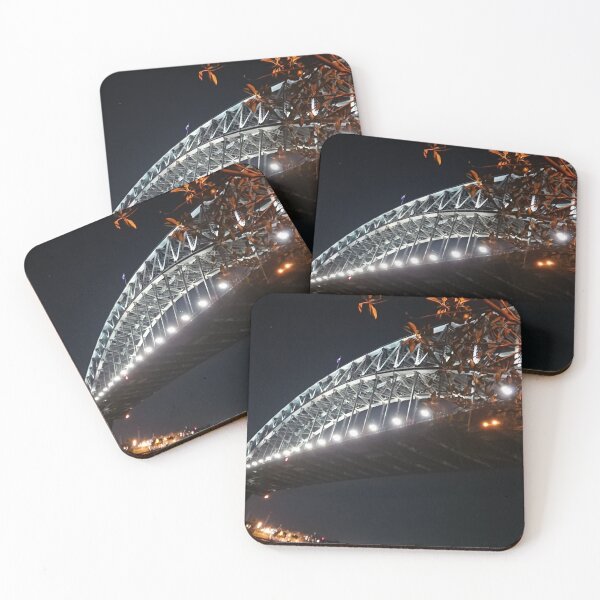 Item preview, Sydney Harbour Bridge by night designed and sold by MYSarahPhotos.