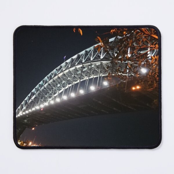 Item preview, Sydney Harbour Bridge by night designed and sold by MYSarahPhotos.