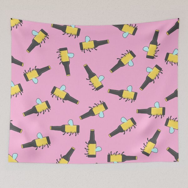 Item preview, Bumble beer (pink) designed and sold by animinimal.