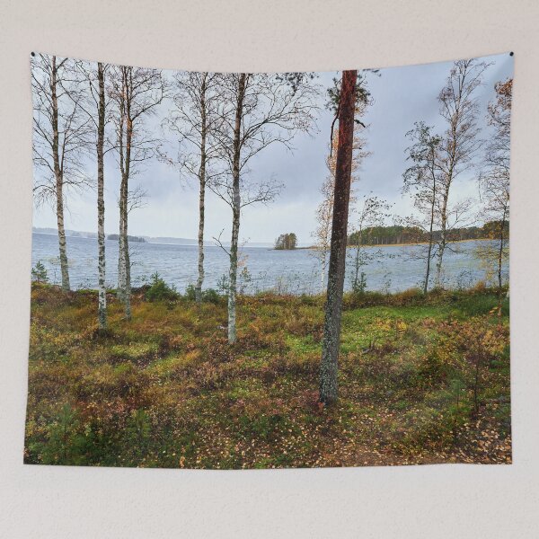 Item preview, The rain is coming from the lake designed and sold by Jouko Lehto Photography.