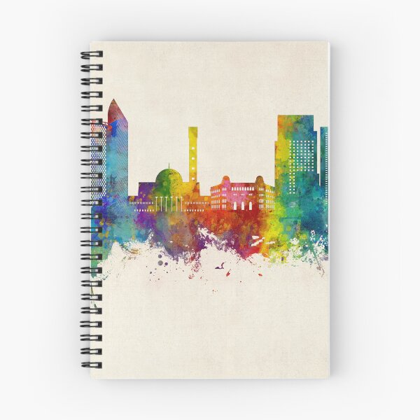 Item preview, Algiers Algeria Skyline designed and sold by ArtPrints.