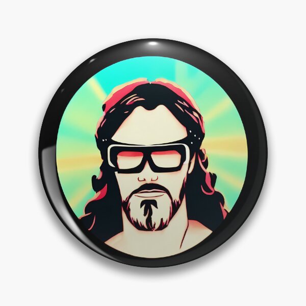 Item preview, Jesus Christ Wearing AR VR Glasses designed and sold by Digital-Davinci.