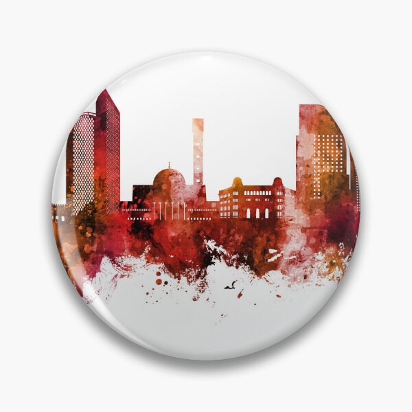 Item preview, Algiers Algeria Skyline designed and sold by ArtPrints.