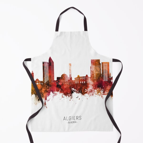 Item preview, Algiers Algeria Skyline designed and sold by ArtPrints.
