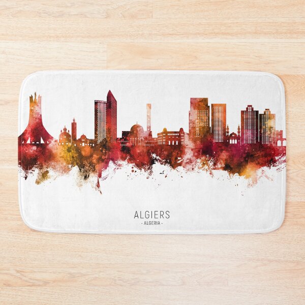Item preview, Algiers Algeria Skyline designed and sold by ArtPrints.