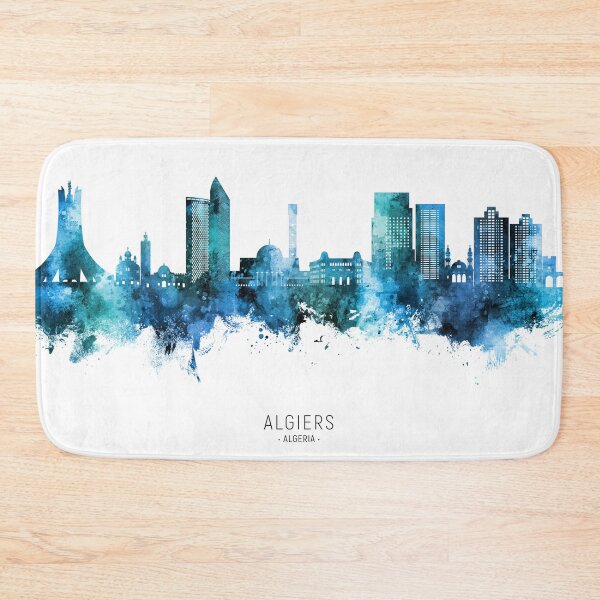 Item preview, Algiers Algeria Skyline designed and sold by ArtPrints.