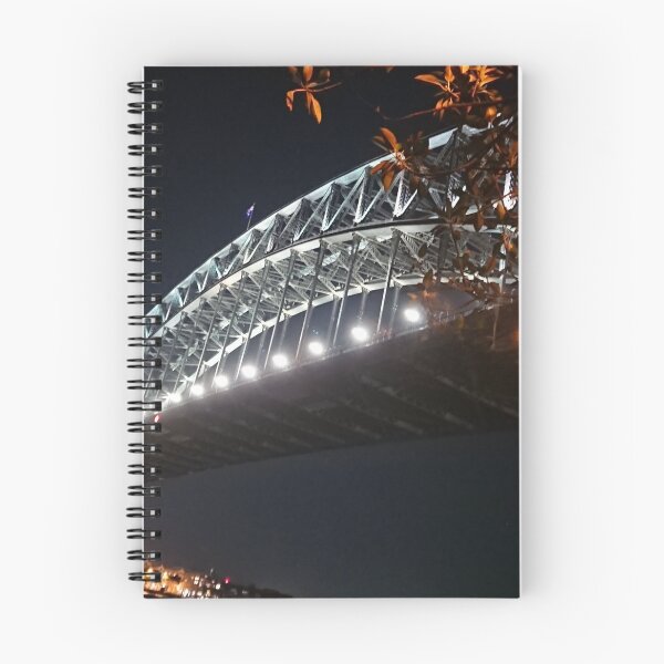 Item preview, Sydney Harbour Bridge by night designed and sold by MYSarahPhotos.