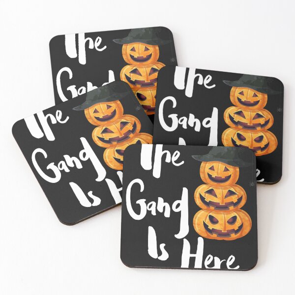 Item preview, Cool Halloween Pumpkin Gang designed and sold by SleepyTimeTales.