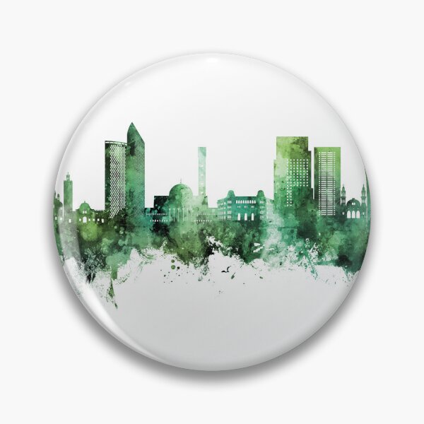 Item preview, Algiers Algeria Skyline designed and sold by ArtPrints.