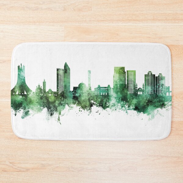 Item preview, Algiers Algeria Skyline designed and sold by ArtPrints.