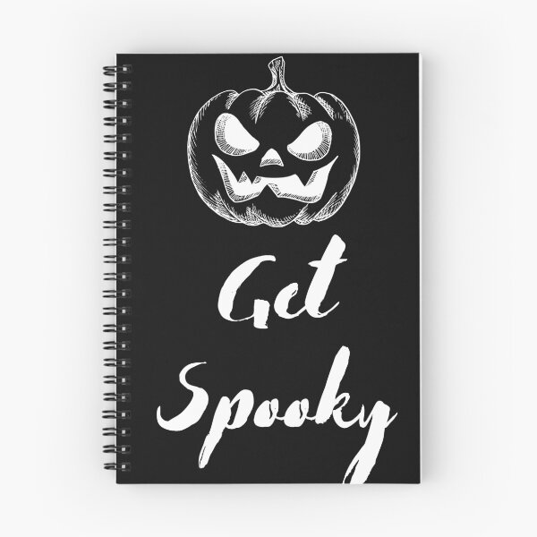 Item preview, Get Spooky Pumpkin White Print designed and sold by SleepyTimeTales.