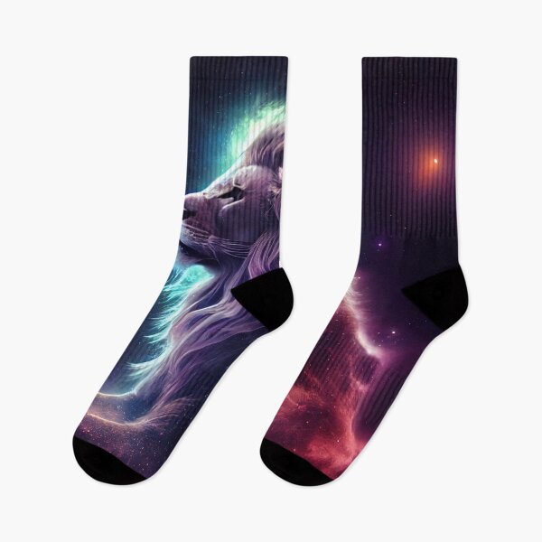 Item preview, Cosmic nebula lion designed and sold by AI1artist.