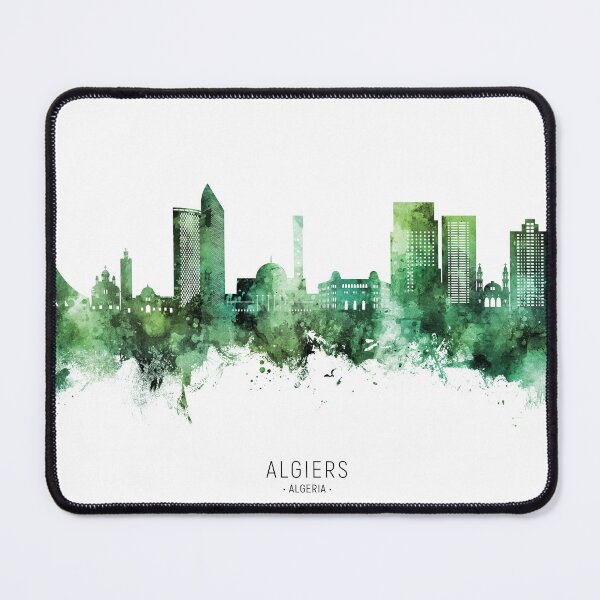 Item preview, Algiers Algeria Skyline designed and sold by ArtPrints.