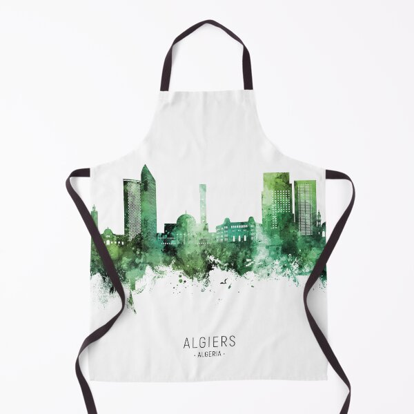Item preview, Algiers Algeria Skyline designed and sold by ArtPrints.