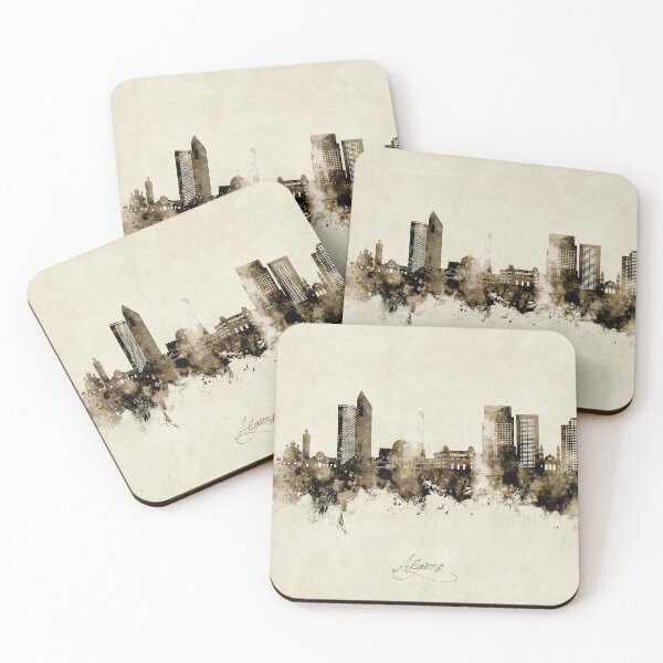 Item preview, Algiers Algeria Skyline designed and sold by ArtPrints.