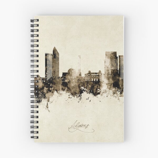 Item preview, Algiers Algeria Skyline designed and sold by ArtPrints.