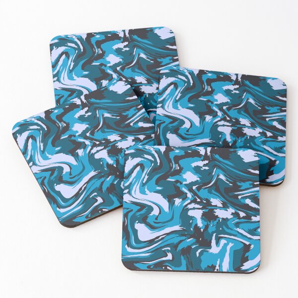 Item preview, Marble Art blue designed and sold by Tshirtstory.