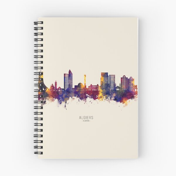 Item preview, Algiers Algeria Skyline designed and sold by ArtPrints.
