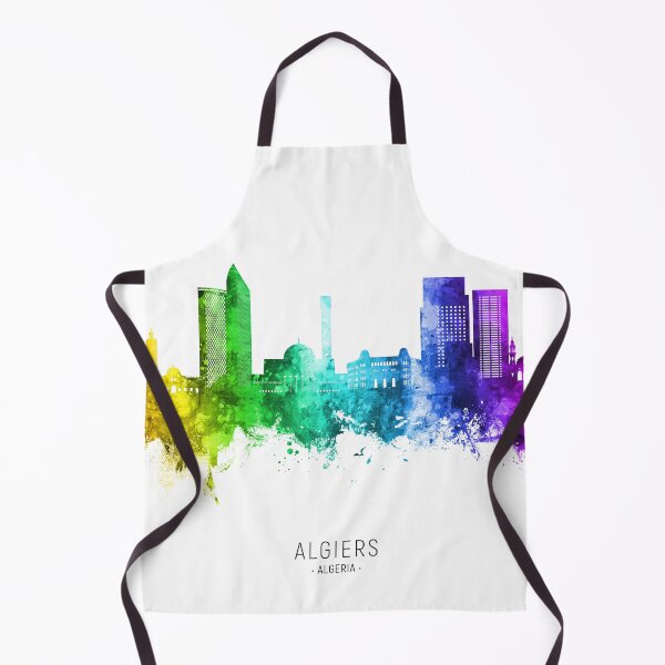 Item preview, Algiers Algeria Skyline designed and sold by ArtPrints.