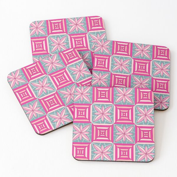 Item preview, Pasifika Neiafu 1 Pattern - Pink Teal designed and sold by lolomastudio.