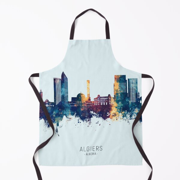 Item preview, Algiers Algeria Skyline designed and sold by ArtPrints.