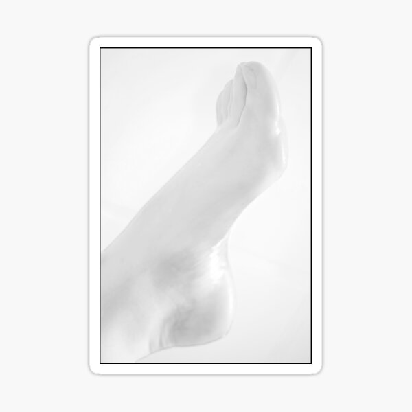 Bare Foot Sticker