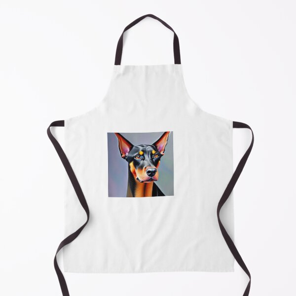 Item preview, Beautiful Doberman Oil Painting designed and sold by ManifestoDesign.