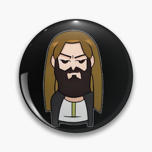 Item preview, Grouchy Jesus Christ  Head  (Anime Webtoon Style) designed and sold by Digital-Davinci.