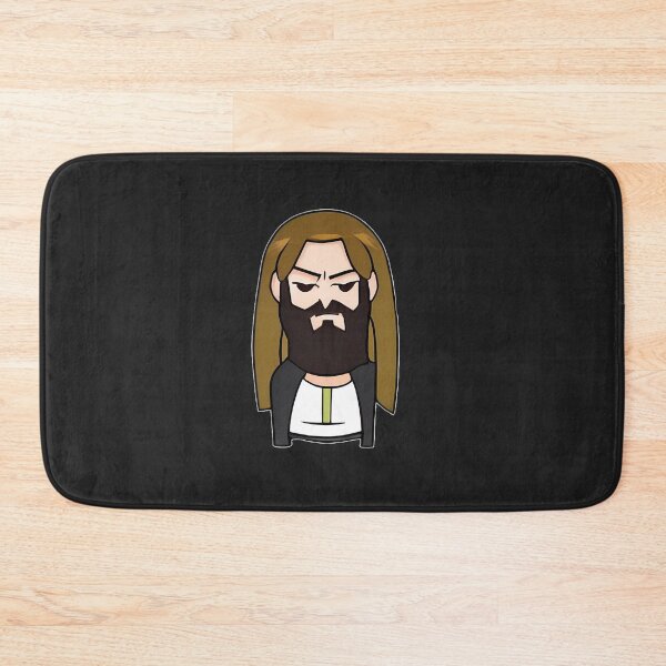 Item preview, Grouchy Jesus Christ  Head  (Anime Webtoon Style) designed and sold by Digital-Davinci.