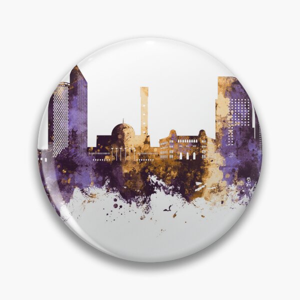 Item preview, Algiers Algeria Skyline designed and sold by ArtPrints.