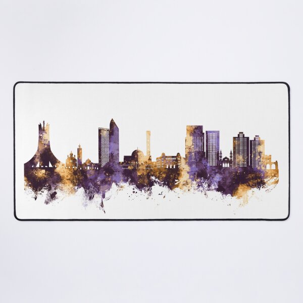 Item preview, Algiers Algeria Skyline designed and sold by ArtPrints.