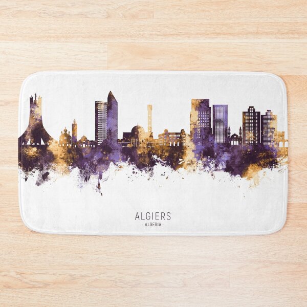 Item preview, Algiers Algeria Skyline designed and sold by ArtPrints.