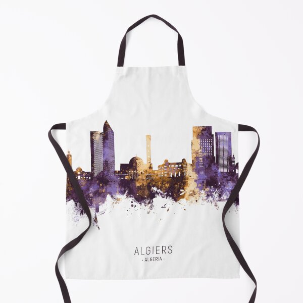 Item preview, Algiers Algeria Skyline designed and sold by ArtPrints.