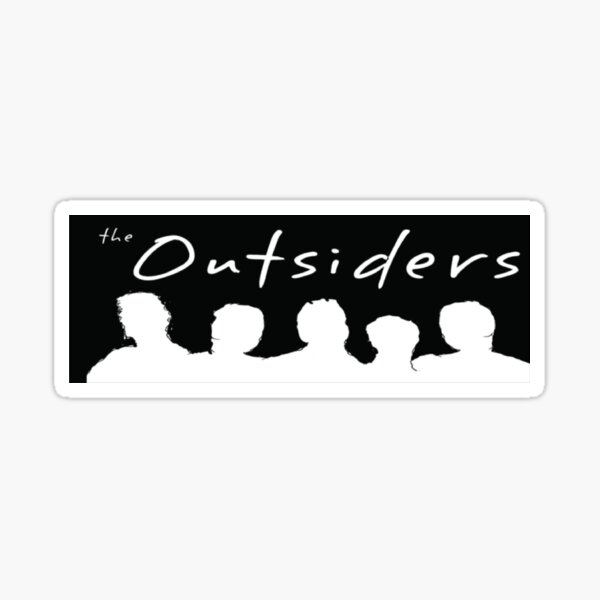 The Outsiders Stickers | Redbubble