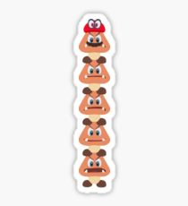 Super Mario Odyssey Possessed Goomba Stack Sticker