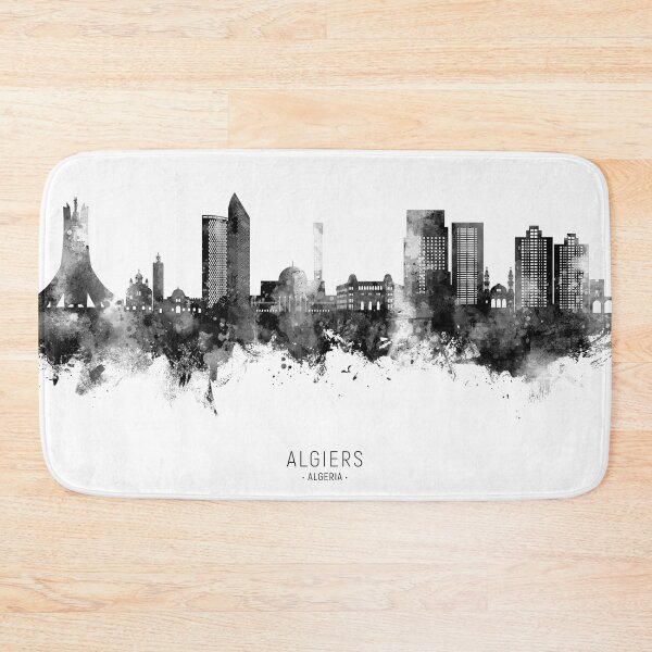 Item preview, Algiers Algeria Skyline designed and sold by ArtPrints.
