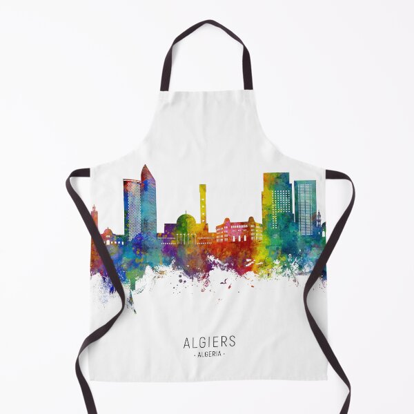 Item preview, Algiers Algeria Skyline designed and sold by ArtPrints.