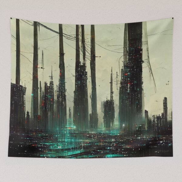 Item preview, Data Deluge - City View designed and sold by Staibshine.