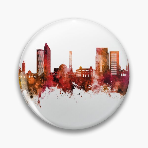 Item preview, Algiers Algeria Skyline designed and sold by ArtPrints.