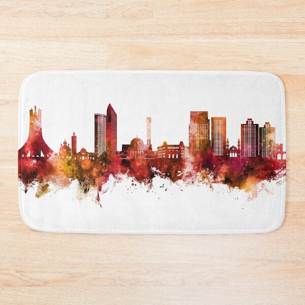 Item preview, Algiers Algeria Skyline designed and sold by ArtPrints.