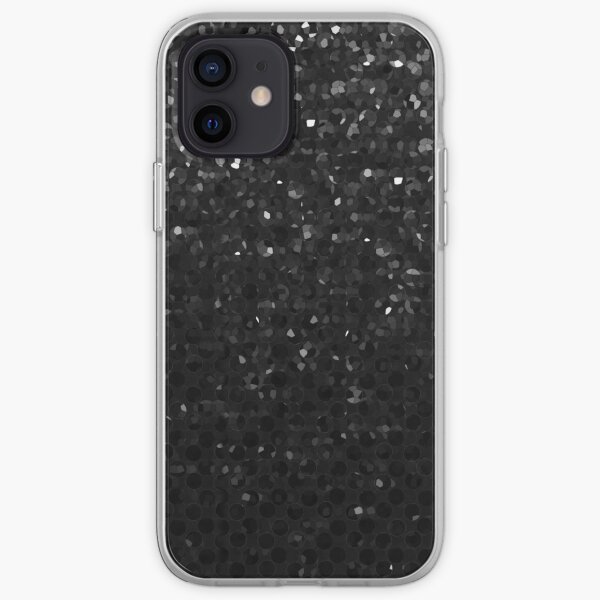 Black Crystal Bling Strass G283 iPhone Soft Case