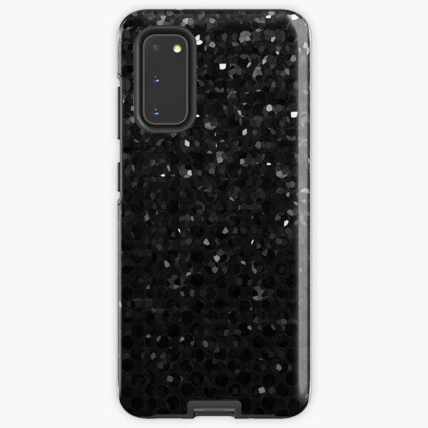 Black Crystal Bling Strass G283 Samsung Galaxy Tough Case