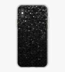 Black Crystal Bling Strass G283 iPhone Case