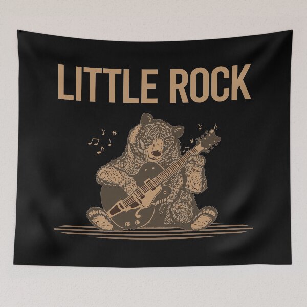 Artikelvorschau, Bär mit Gitarre Little Rock entworfen und verkauft von BloodMoneyTwit.