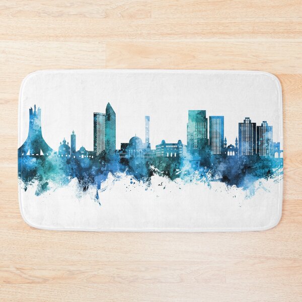 Item preview, Algiers Algeria Skyline designed and sold by ArtPrints.