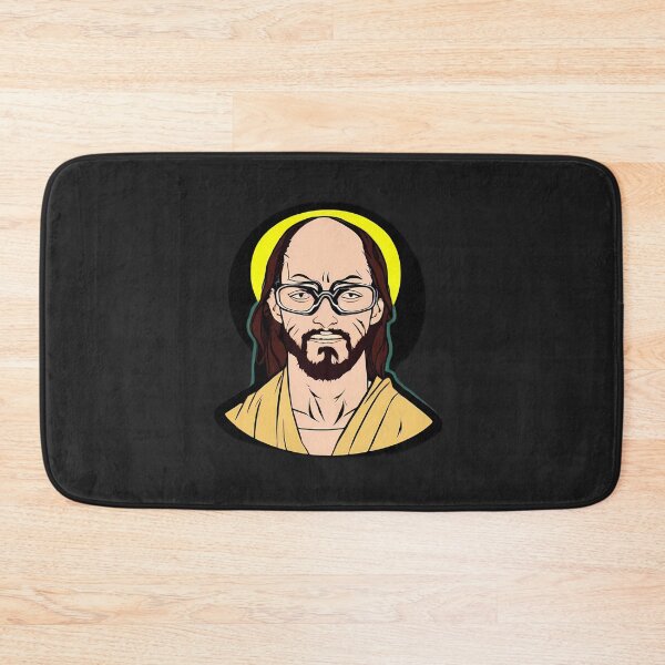 Item preview, Ascetic Monk Jesus with Yellow Halo (comic style) designed and sold by Digital-Davinci.